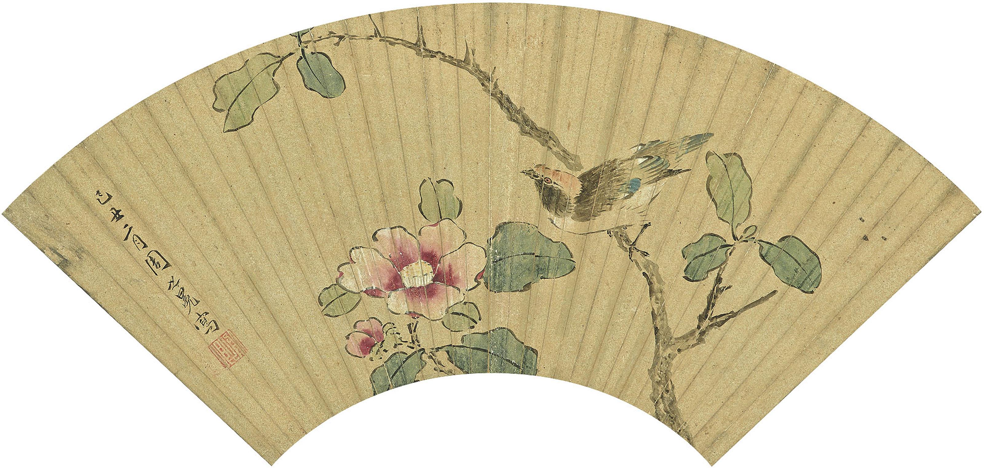 Zhou Zhimian - Flowers and Bird