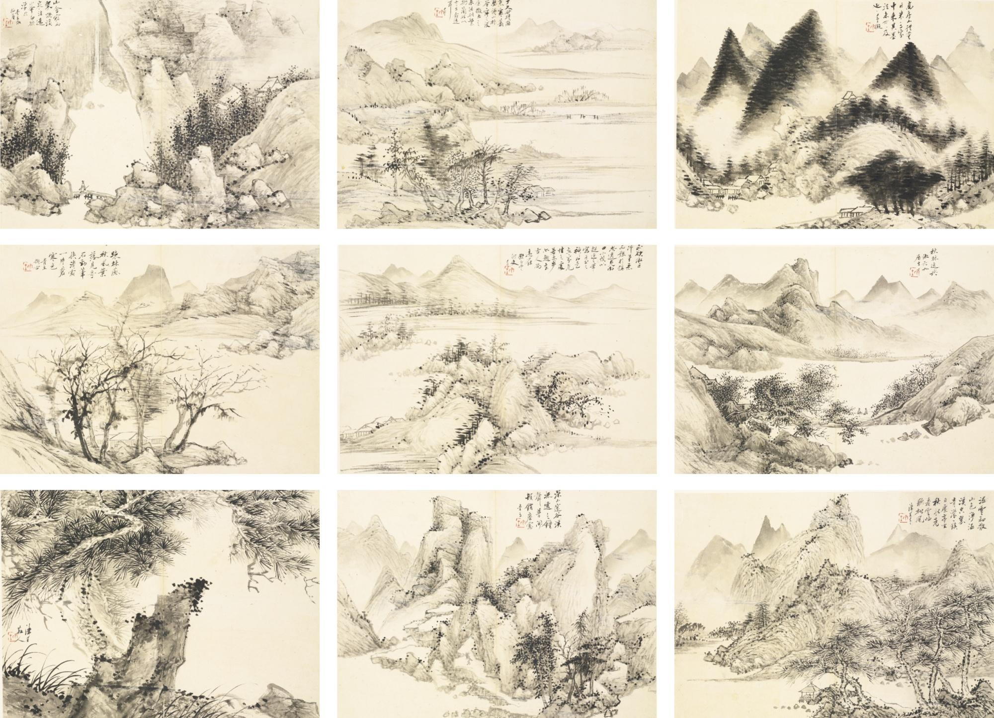 Zhu Angzhi - Landscapes