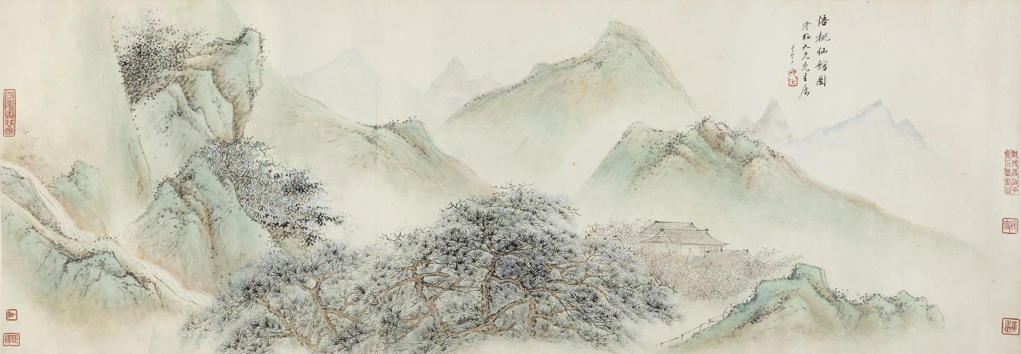 Zhu Angzhi - Wutao Pavilion