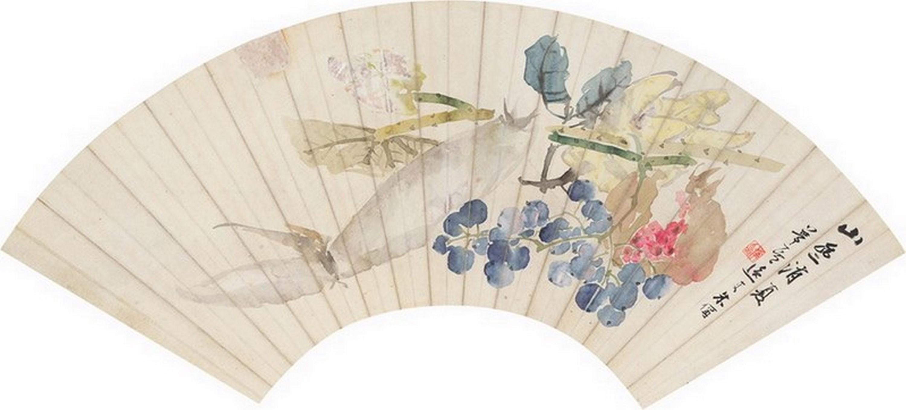 Zhu Cheng - Fruits and Lotus