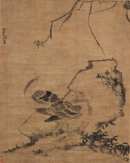 Zhu Da - Rock, Bamboo And Ducks