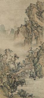 Zhu Lunhan - Visiting a Friend in Summer