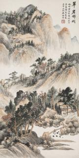 Zhu Meicun - Autumn Landscape