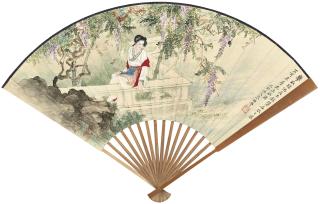 Zhu Meicun - Lady By The Pond