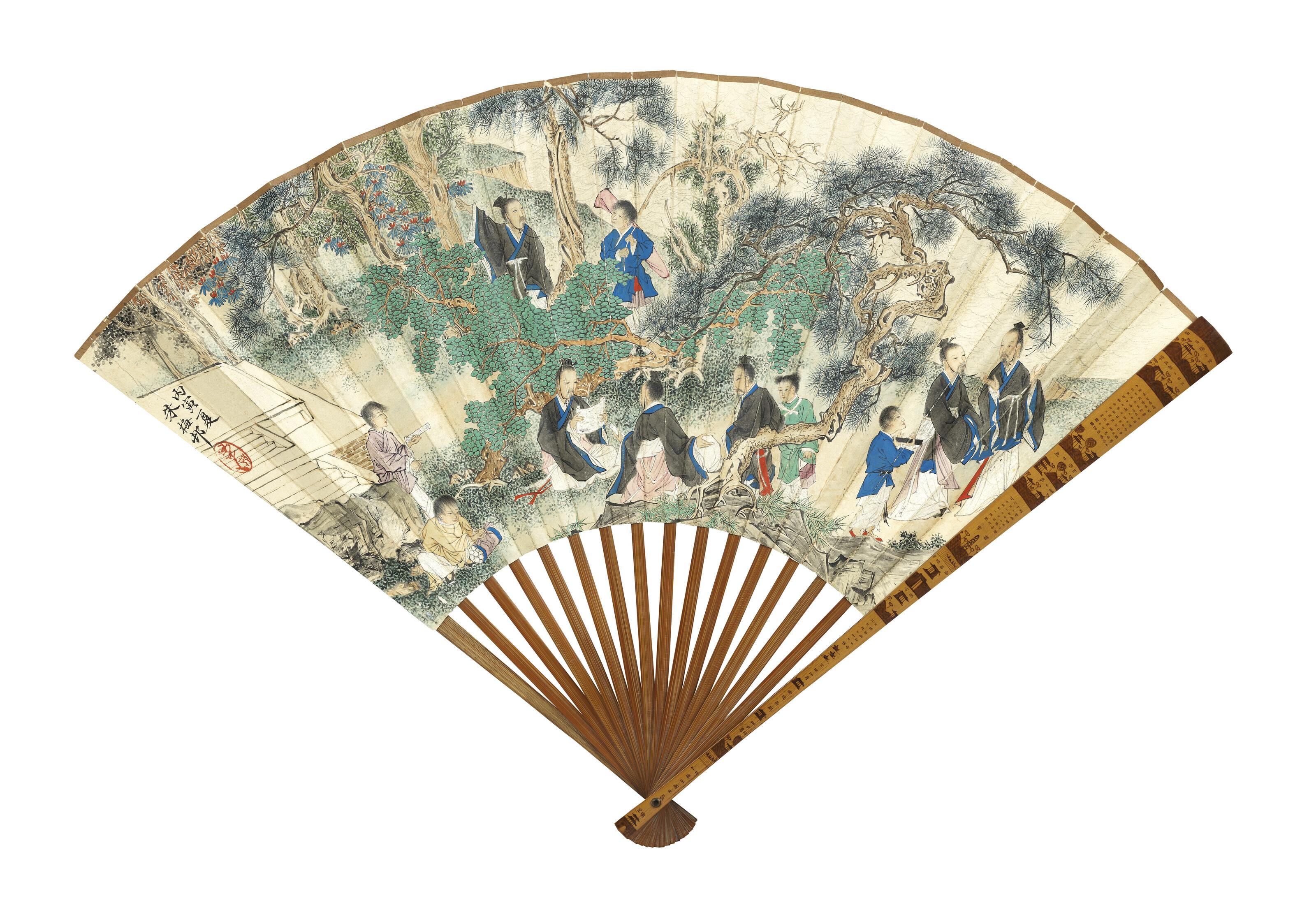 Zhu Meicun - Scholars Gathering