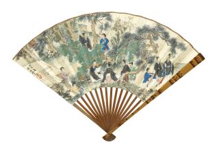 Zhu Meicun - Scholars Gathering