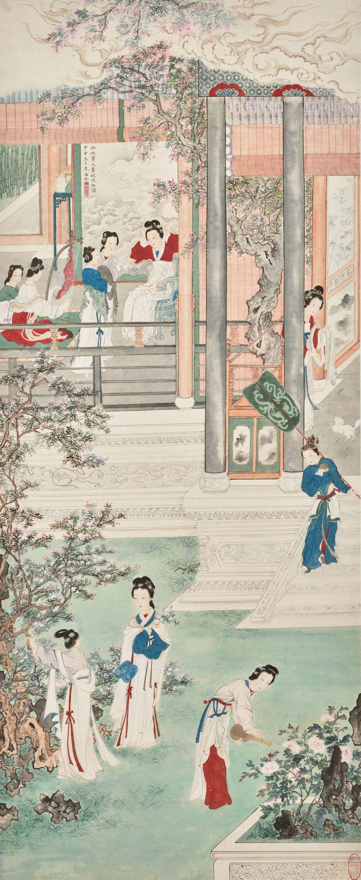 Zhu Meicun - Spring Morning in the Han Palace