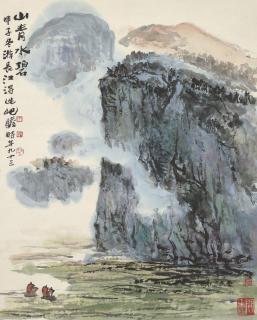 Zhu Qizhan - Boating