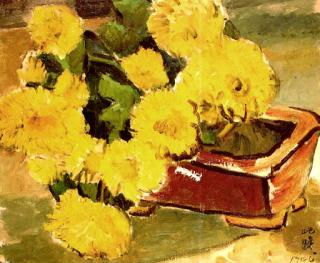 Zhu Qizhan - Chrysanthemums