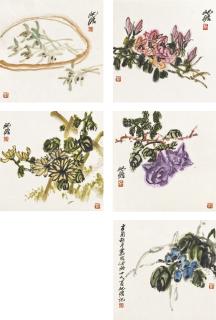 Zhu Qizhan - Flowers