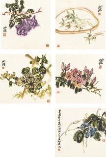 Zhu Qizhan - Flowers