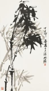 Zhu Qizhan - Ink Bamboo