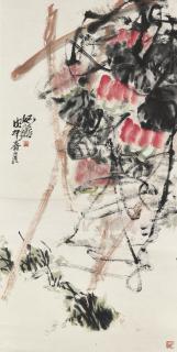 Zhu Qizhan - Melon Vines