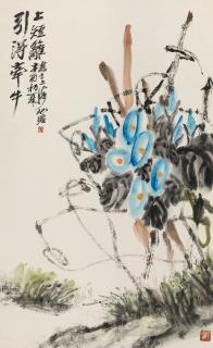 Zhu Qizhan - Morning Glory