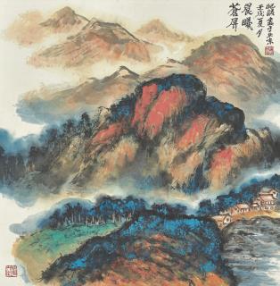 Zhu Qizhan - Morning Mountains