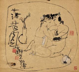 Zhu Xinjian - Two Ladies