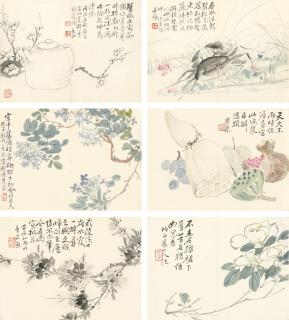 Zhu Xiong - Flowers And Birds