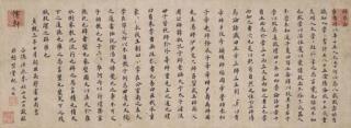 Zhu Yunming - Treatise On [Education ? ] In Small Standard Script Calligraphy