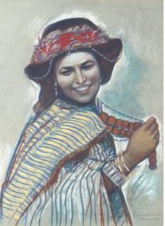 Zinaida Evgen\'Evna Serebriakova - Moroccan Woman