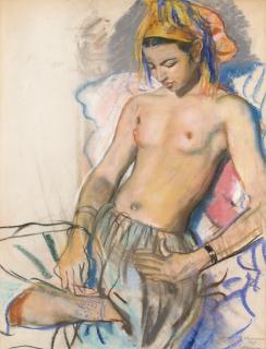 Zinaida Evgenievna Serebriakova - Moroccan Nude