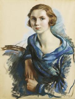Zinaida Evgenievna Serebriakova - Portait Of Marianne De Brouwer