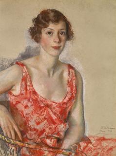 Zinaida Evgenievna Serebriakova - Portrait Of Helen Baer