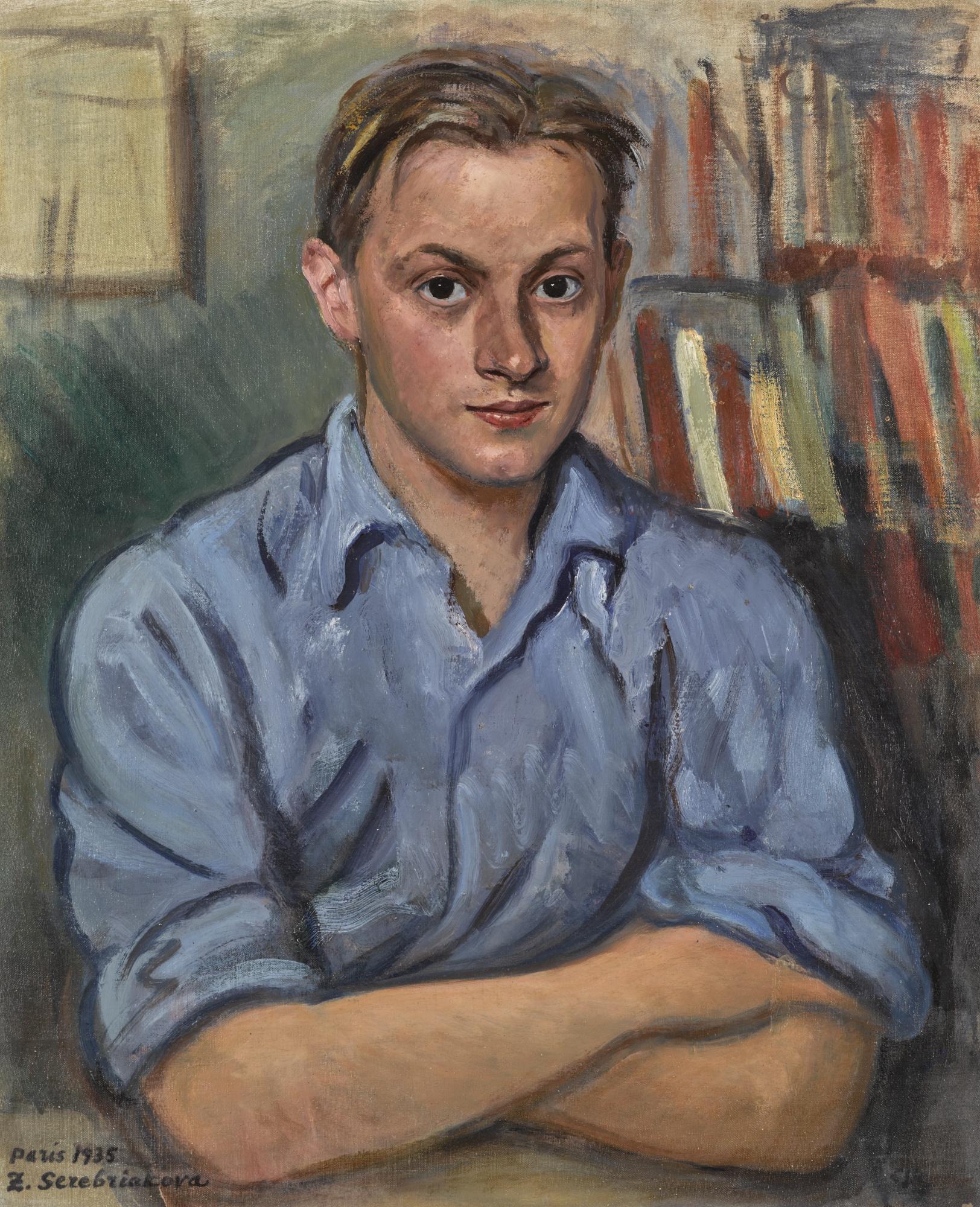 Zinaida Evgenievna Serebriakova - Portrait Of The Artist\'S Son, Alexandre Serebriakoff