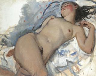 Zinaida Evgenievna Serebriakova - Reclining Nude