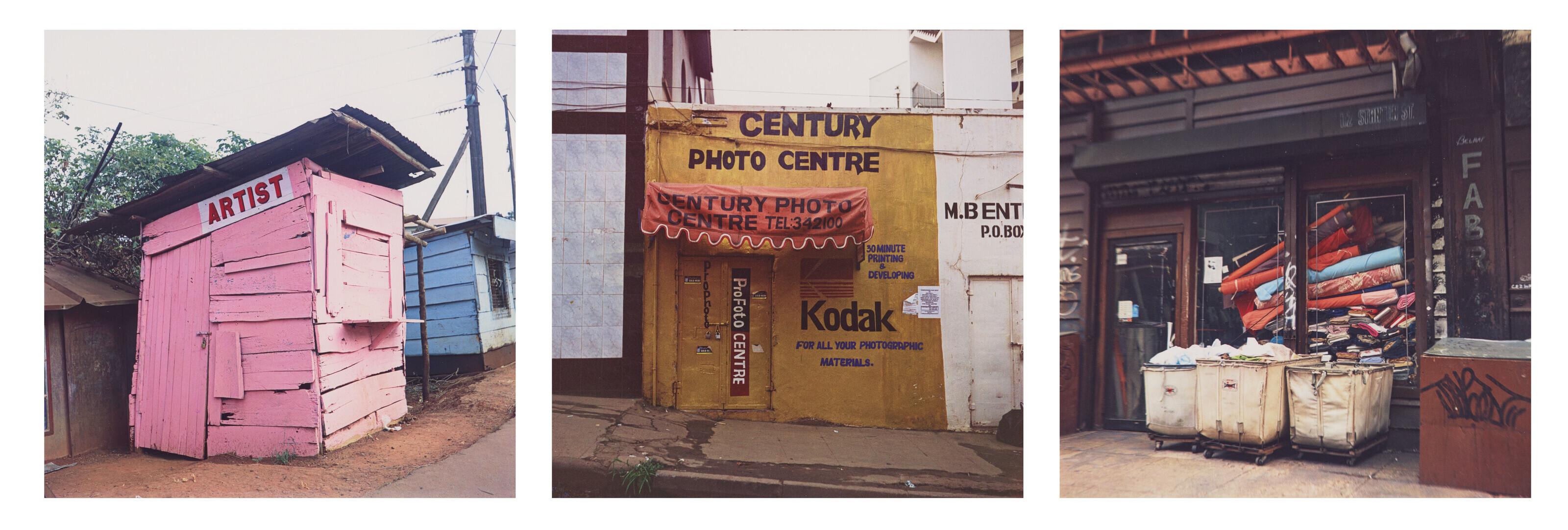 Zoe Leonard - (i) Artist (ii) Century Photo Centre (iii) Fabric Store