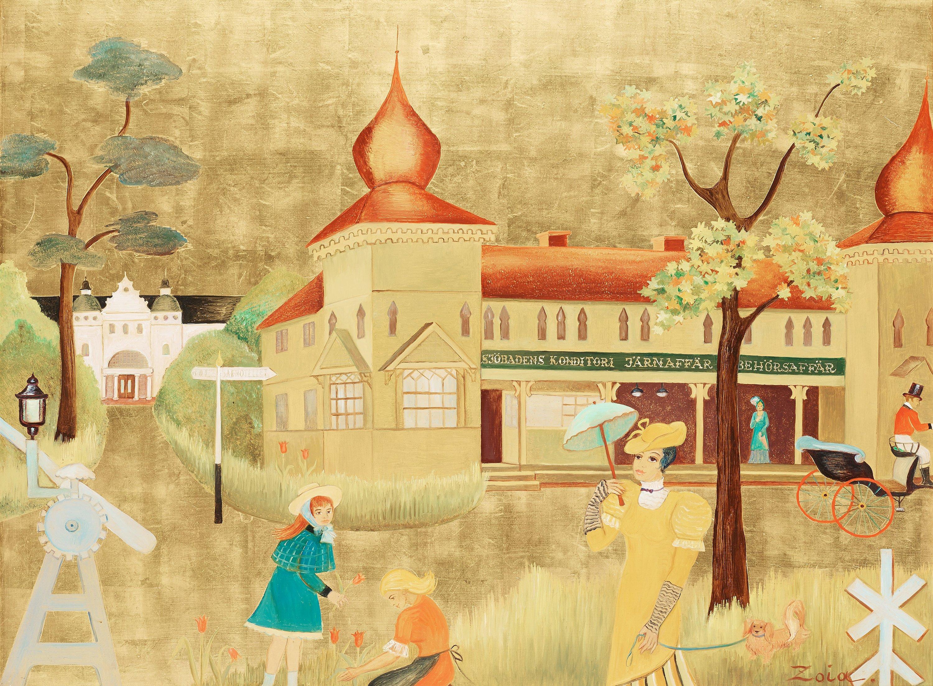 Zoia Krukovskya Lagerkrans - Grand Hotel, Saltsjöbaden, Sweden