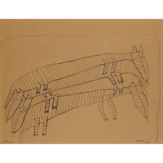 Zoltan Kemeny - Zèbres, 1946 Zebras, 1946