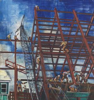 Zoltan L. Sepeshy - Steel Workers