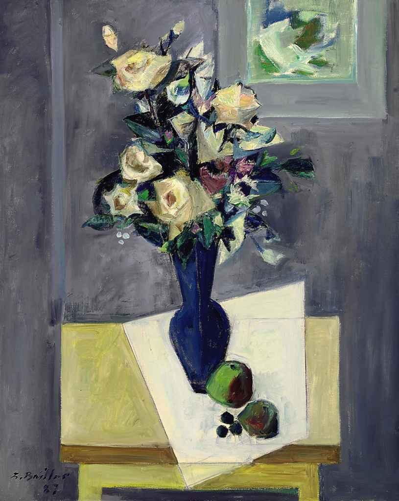 Zoma Baitler - Jarron azul