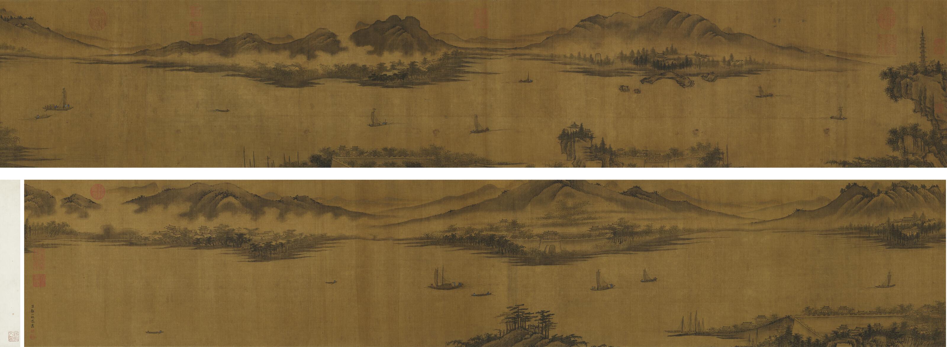 Zou Yigui - Sailing after the Rain