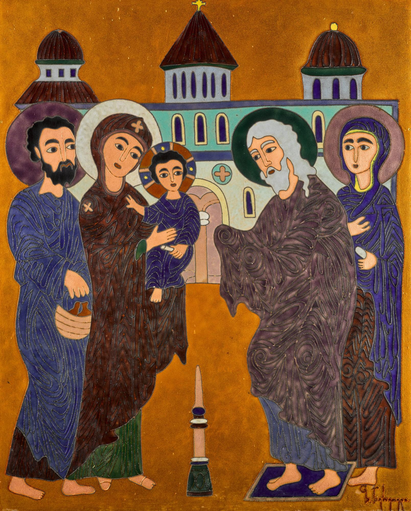 Zurab Tsereteli - The Presentation of Jesus at the Temple