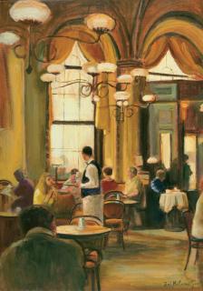 Zvi Malnovitzer - „Cafe Central Wien“.