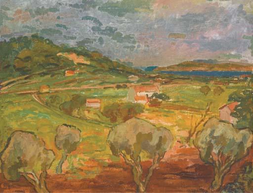 Zygmund Landau - Paysage de Provence