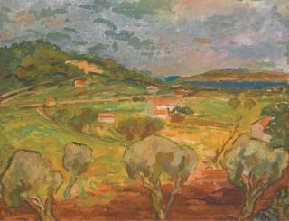 Zygmund Landau - Paysage de Provence