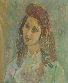 Zygmund Landau - Portrait d\'une jeune femme